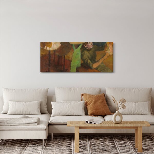 Obraz - Edgar Degas, The Millinery Shop, reprodukcia (120x50 cm)