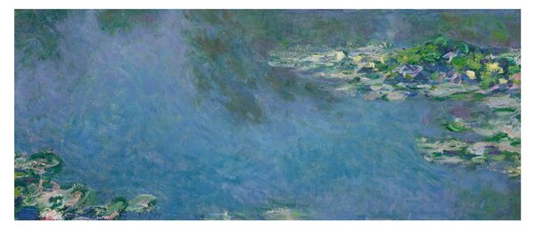 Obraz - Claude Monet, Water Lilies, reprodukcia (120x50 cm)