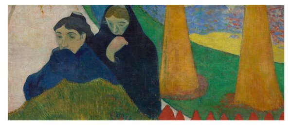 Obraz - Paul Gauguin, Arlésiennes (Mistral) , reprodukcia (120x50 cm)