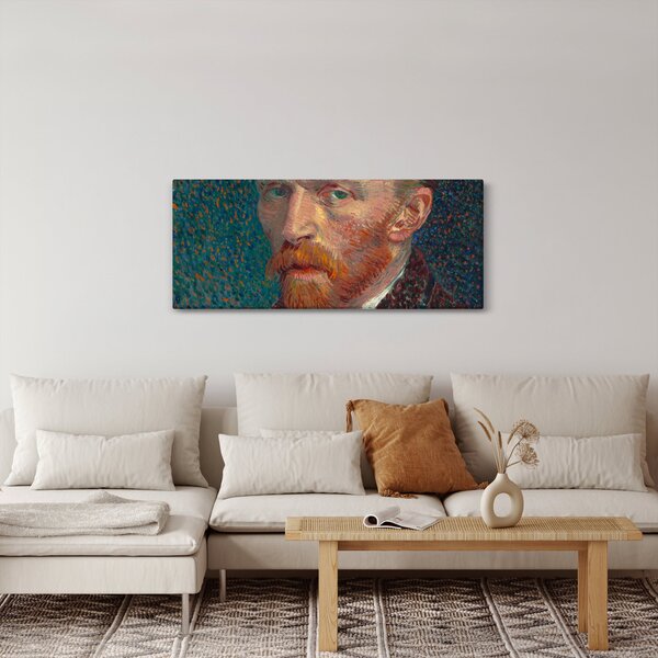 Obraz - Vincent van Gogh, Self-Portrait, reprodukcia (120x50 cm)