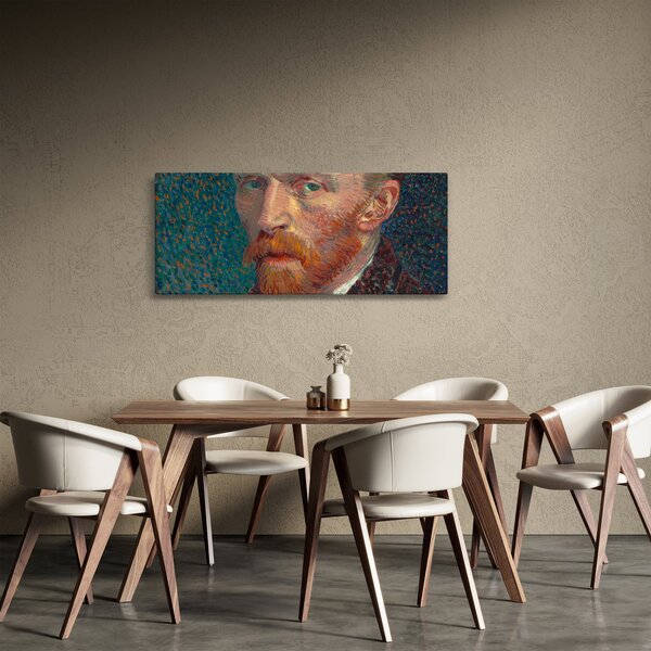 Obraz - Vincent van Gogh, Self-Portrait, reprodukcia (120x50 cm)