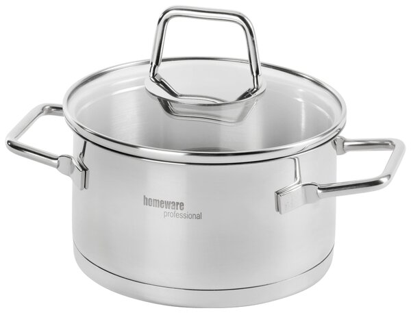 HRNIEC NA PEČENIE, ušľachtilá oceľ, 16/7,5 cm Homeware Profession. - Hrnce na varenie