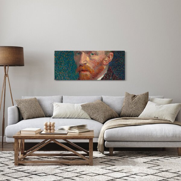 Obraz - Vincent van Gogh, Self-Portrait, reprodukcia (120x50 cm)