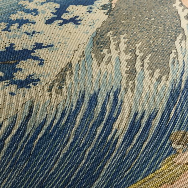 Obraz - Katsushika Hokusai, Fishing Boats at Choshi in Shimosa (Soshu Choshi) , reprodukcia (120x50 cm)