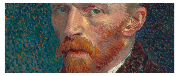 Obraz - Vincent van Gogh, Self-Portrait, reprodukcia (120x50 cm)