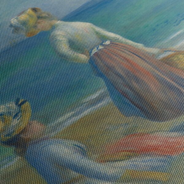 Obraz - Auguste Renoir, Figures on the Beach, reprodukcia (120x50 cm)