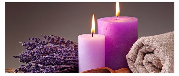 Obraz spa vecí (120x50 cm)
