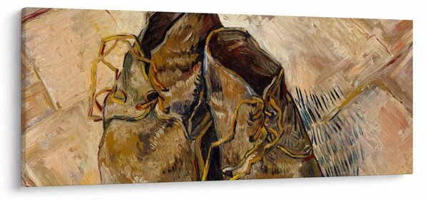 Obraz - Vincent van Gogh, Shoes, reprodukcia (120x50 cm)