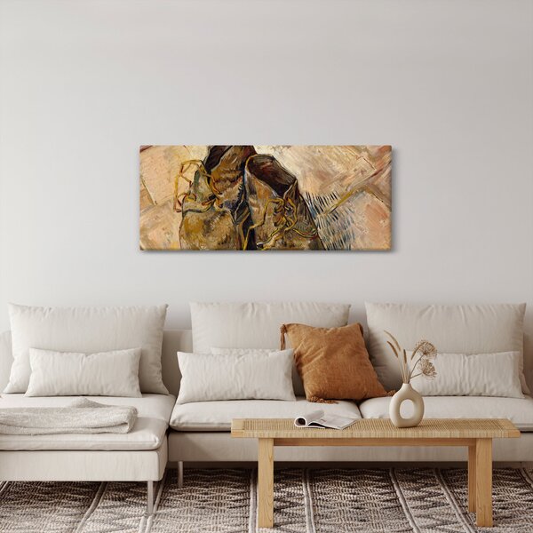 Obraz - Vincent van Gogh, Shoes, reprodukcia (120x50 cm)