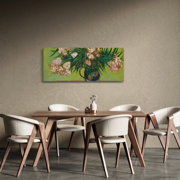 Obraz - Vincent van Gogh, Oleanders, reprodukcia (120x50 cm)