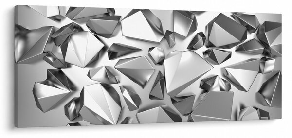 Obraz 3D abstrakcie (120x50 cm)