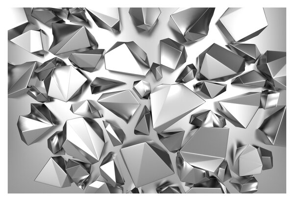 Obraz 3D abstrakcie (90x60 cm)