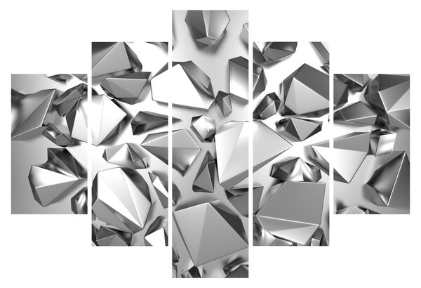 Obraz 3D abstrakcie (150x105 cm)
