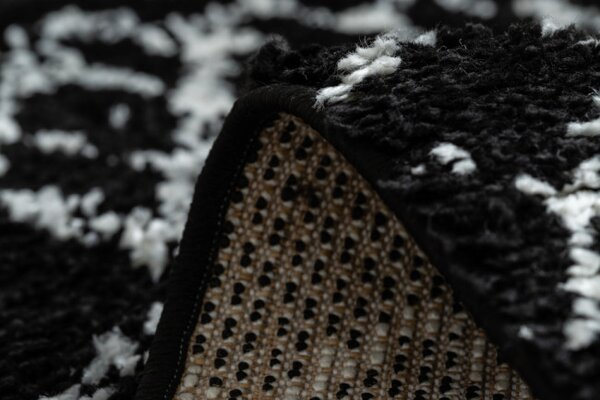 Behúň BERBER ETHNIC G3802 čierny Fredzle berber marokánsky