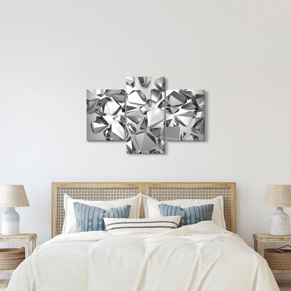 Obraz 3D abstrakcie (90x60 cm)