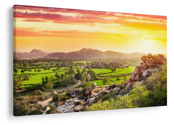 Obraz Hampi údolí v Indii (90x60 cm)