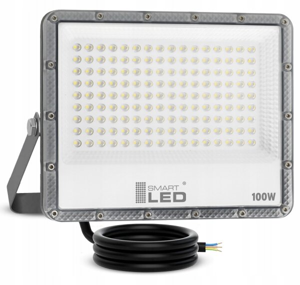 LED vonkajší reflektor LED/100W/230V 4500K IP65 sivý