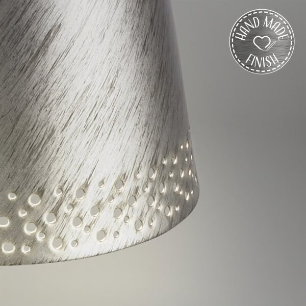 Brilo - KIKI nabíjateľná dotyková stolná LED lampa LED/2,6W/5V IP44 2600 mAh strieborná