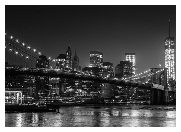 Obraz Brooklyn mosta v New Yorku (70x50 cm)