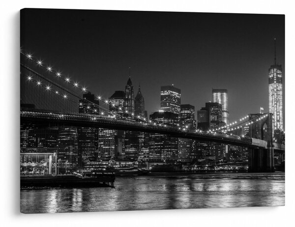 Obraz Brooklyn mosta v New Yorku (70x50 cm)