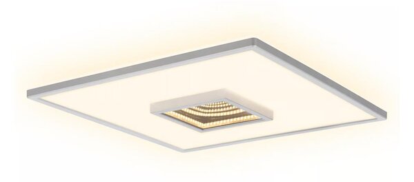 Briloner 3848014 - LED stropné svietidlo TORO LED/18W/230V 42x42 cm matný chróm
