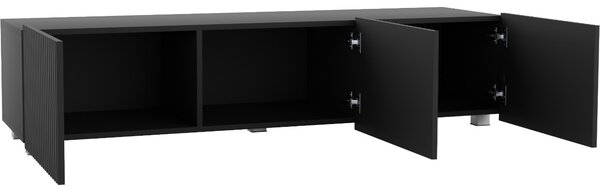 MEBLINE Komoda RTV KODI 150 čierna