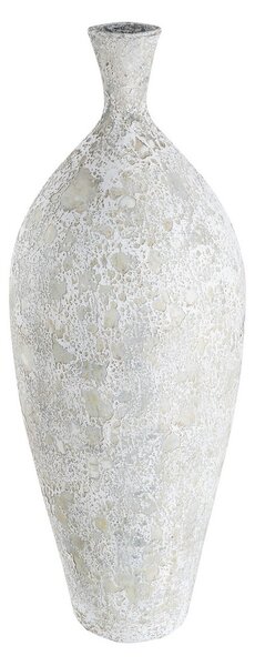 Váza Dafni 30x79cm biela sivá