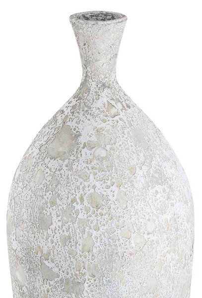 Váza Dafni 30x79cm biela sivá