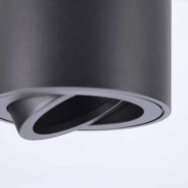 BRILAGI - Bodové svietidlo MIA 1xGU10/30W/230V 84x80 mm čierna