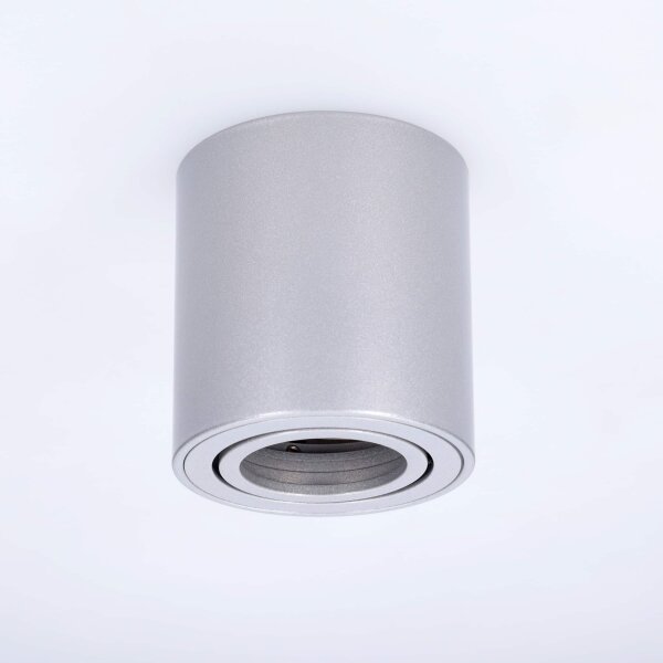 BRILAGI - Bodové svietidlo MIA 1xGU10/30W/230V 84x80 mm strieborné