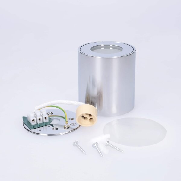 BRILAGI - Kúpeľňové bodové svietidlo MIA 1xGU10/30W/230V 84x80 mm chróm IP54