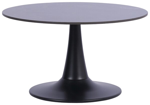 KONFERENČNÝ STOLÍK, čierna, kov, keramika, 70/70/40 cm Stylife - Stolíky do obývačky