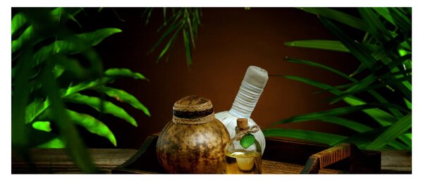 Obraz spa vecí (120x50 cm)