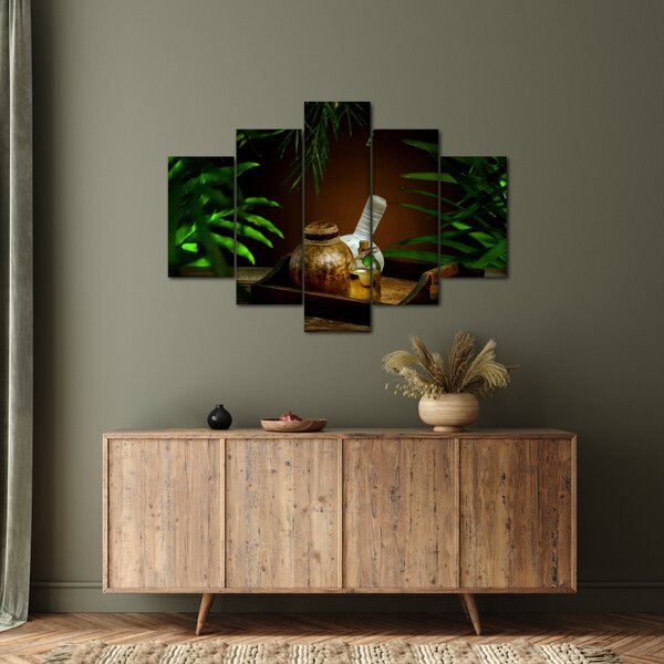Obraz spa vecí (150x105 cm)