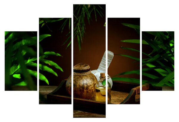 Obraz spa vecí (150x105 cm)