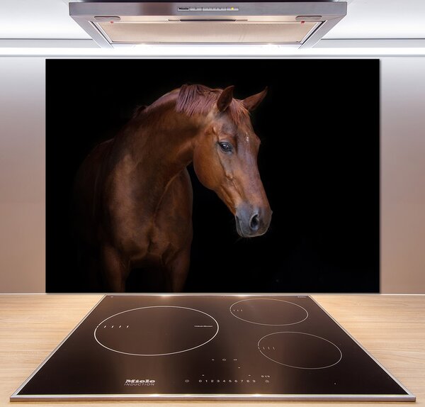 Dekoračný panel sklo Hnedý kôň