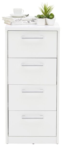 KOMODA, biela, 38/84/36 cm Xora - Komody