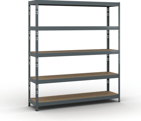 Policový regál 1786x1600x400 mm, nosnosť 350kg