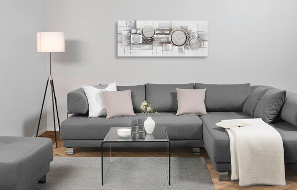 OLEJOMAĽBA, abstraktné, 150/55 cm Monee - Obrazy