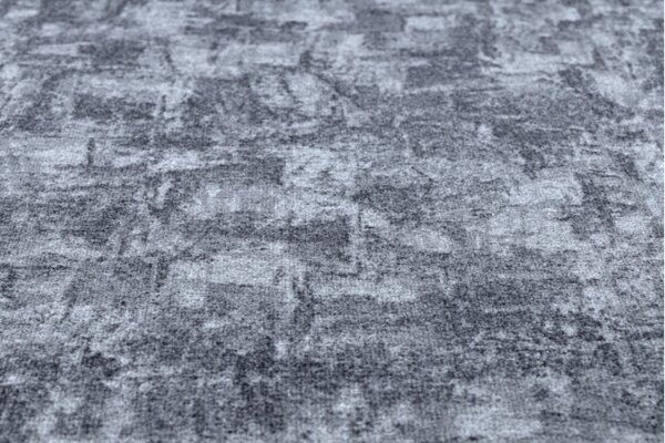 Koberec kruh SOLID sivý 90 BETON
