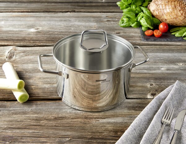 HRNIEC NA MÄSO, ušľachtilá oceľ, 20/11,5 cm Homeware Profession. - Hrnce na varenie