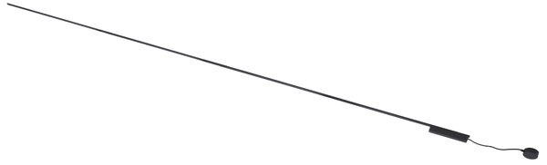 Moderný koľajnicový systém čierny 1-fázový 400 cm - Magnetic