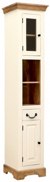 Skrinka do kúpeľne Retro 40x190x35 indický masív mango