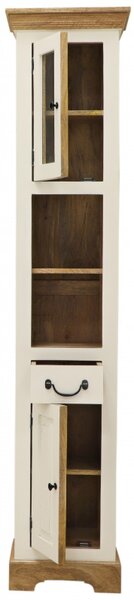 Skrinka do kúpeľne Retro 40x190x35 indický masív mango