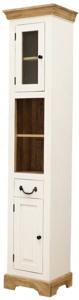Skrinka do kúpeľne Retro 40x190x35 indický masív mango
