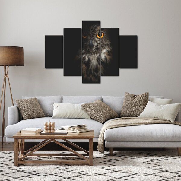 Obraz sovy (150x105 cm)