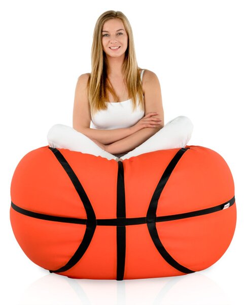 Sedací vak Basketbal ekokoža