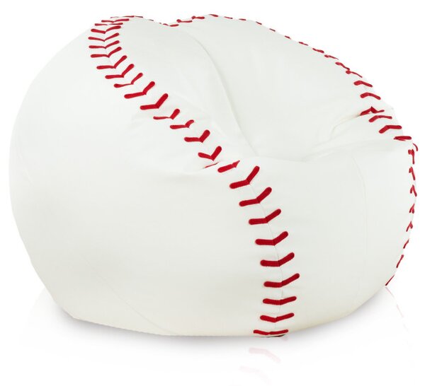 Sedací vak Baseball ekokoža