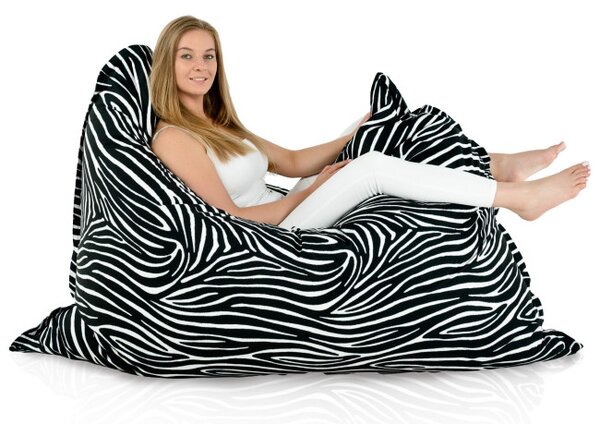 Vankúš na sedenie Zebra