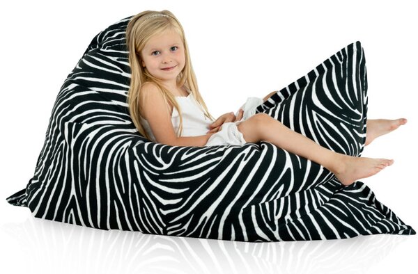 Vankúš na sedenie Zebra